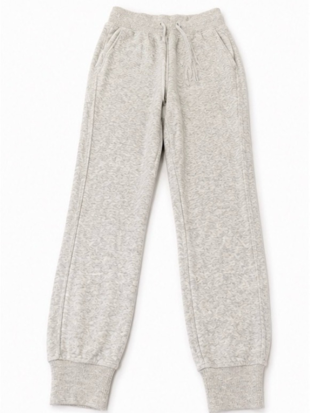 lululemon athletica Kids Heather Light Gray Jogger Sweatpants